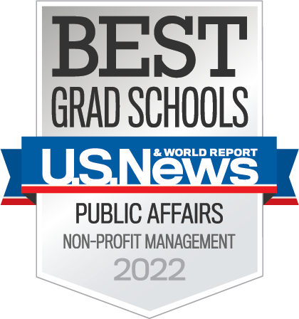 U.S. News Ranks 첥 as a Best Grad School for Nonprofit Management