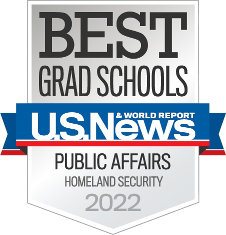 U.S. News Ranks 첥 as a Best Grad School for Homeland Security