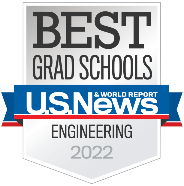 U.S. News & World Report Best Grad Schools Engineering Badge