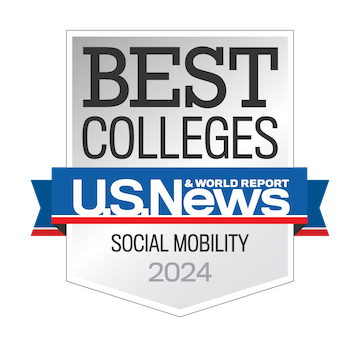 best colleges social mobility badge